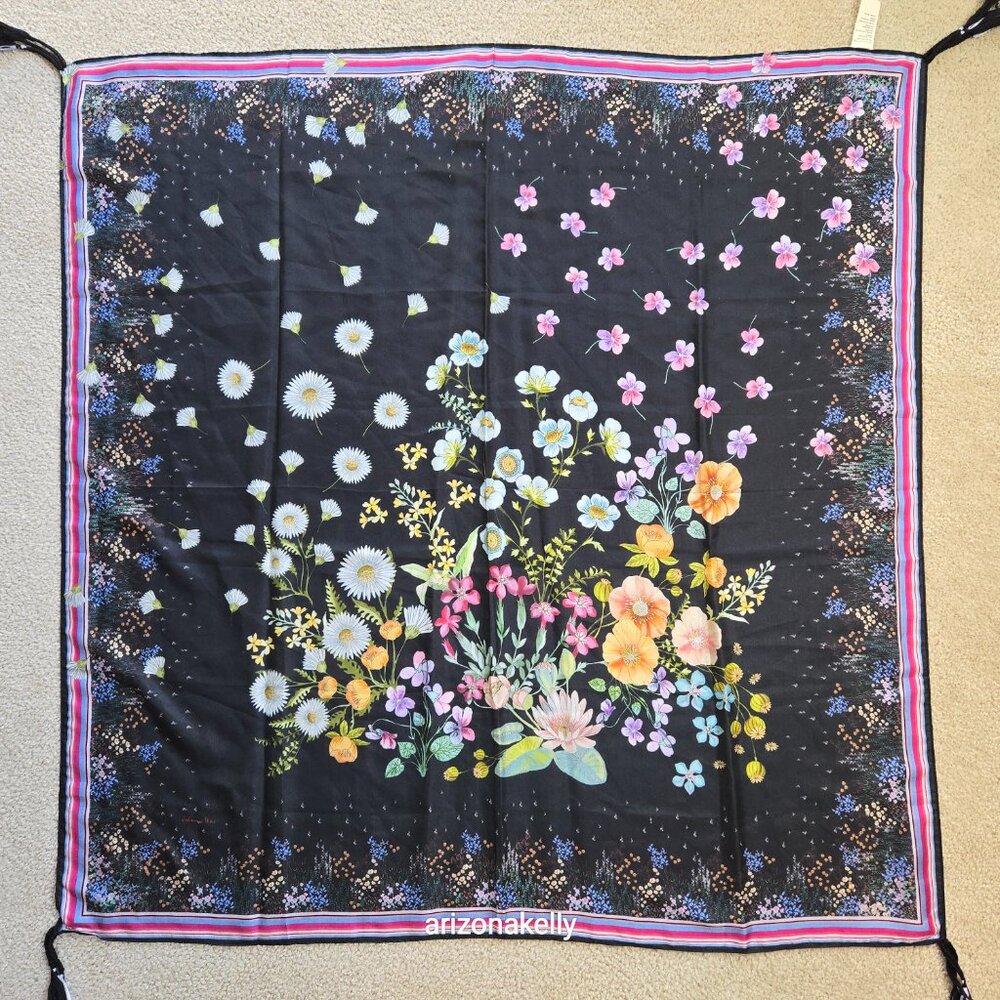 Johnny Was Silk Scarf #17 *PRICE FIRM*